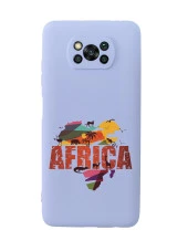 Poco X3 Africa Premium Silikonlu Telefon Kılıfı - 1