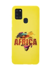 Samsung A21s Africa Premium Silikonlu Telefon Kılıfı thumbnail 4