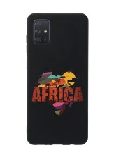 Samsung A71 Africa Premium Silikonlu Telefon Kılıfı thumbnail 4