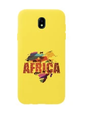 Samsung J7 Pro Africa Premium Silikonlu Telefon Kılıfı thumbnail 1