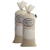 Çankırı Tuzu 2 Kg. (1kg.x2ad.) Bez Torbada İnce Çekim Yemeklik Çankırı Tuz 2 Adet Özel Torbasında - 1