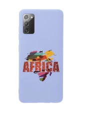 Samsung Note 20 Africa Premium Silikonlu Telefon Kılıfı - 4