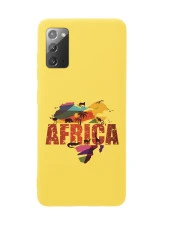 Samsung Note 20 Africa Premium Silikonlu Telefon Kılıfı - 5