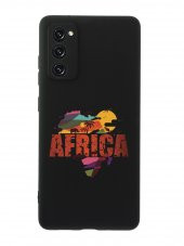 Samsung S20 FE Africa Premium Silikonlu Telefon Kılıfı thumbnail 2