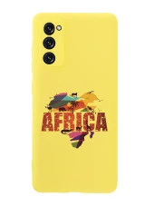 Samsung S20 FE Africa Premium Silikonlu Telefon Kılıfı thumbnail 1