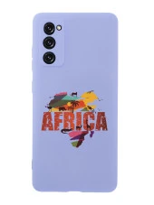 Samsung S20 FE Africa Premium Silikonlu Telefon Kılıfı thumbnail 3