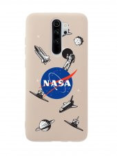 Xiaomi Redmi Note 8 Pro NASA Desenli Premium Silikonlu Telefon Kılıfı - 2