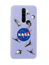 Xiaomi Redmi Note 8 Pro NASA Desenli Premium Silikonlu Telefon Kılıfı - 3