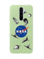 Xiaomi Redmi Note 8 Pro NASA Desenli Premium Silikonlu Telefon Kılıfı - 4
