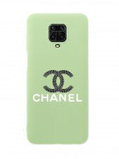 Xiaomi Redmi Note 9 Pro Channel Desenli Premium Silikonlu Telefon Kılıfı - 4
