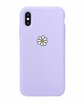 Papatya Tasarımlı iPhone Xs Max Telefon Kılıfı - 3