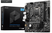 MSI H510M-A PRO DDR4 3200MHz HDMI M.2 mATX 1200p - 1