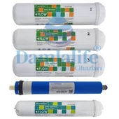 12" NSF Purefer Filtre 5 li İnline Filtre Seti thumbnail 1