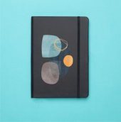 WallArt Desenli Siyah Termo Defter - 1