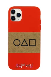 iPhone 11 Pro Max Squid Game Invitation Card Premium Silikonlu Telefon Kılıfı - 3