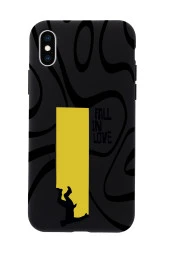 iPhone Xs Max Fall In Love Premium Silikonlu Telefon Kılıfı - 7