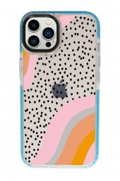 iPhone 13 Pro Max Points Candy Bumper Darbe Emci Silikonlu Telefon Kılıfı thumbnail 4