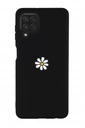Samsung Galaxy A22 Uyumlu Papatya Desenli Premium Silikonlu Lansman Telefon Kılıfı - 5