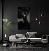 BİONNSHOP ÖZEL SERİ AFRİKALI KADIN KANVAS TABLO - 1