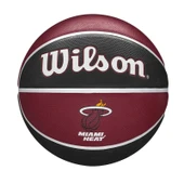 Wilson NBA Team Tribute Miami Heat Basket Topu - 1