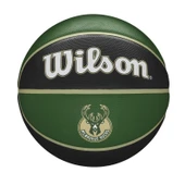 Wilson NBA Team Tribute Milwaukee Bucks Basket Topu - 3