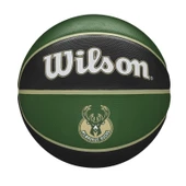 Wilson NBA Team Tribute Milwaukee Bucks Basket Topu - 1