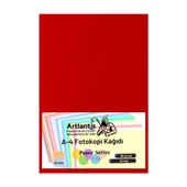 Renkli A-4 Fotokopi Kağıdı 25 li 1 Paket Artlantis Fotokopi Renkli A4 Kağıdı - 10