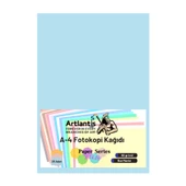 Renkli A-4 Fotokopi Kağıdı 25 li 1 Paket Artlantis Fotokopi Renkli A4 Kağıdı - 3
