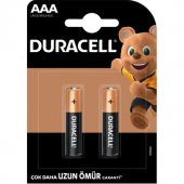 Duracell Alkalin AAA İnce Kalem Pil 2li x 3 Paket - 1