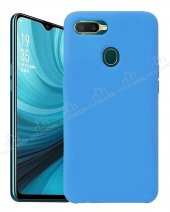 Eiroo Lansman Oppo AX7 / Oppo A5s Mavi Silikon Kılıf - 1