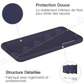 Eiroo Lansman Oppo AX7 / Oppo A5s Mavi Silikon Kılıf - 4