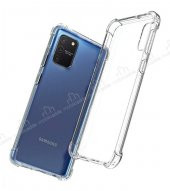 Dafoni Hummer Samsung Galaxy S10 Lite Ultra Koruma Şeffaf Kılıf - 1