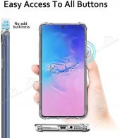 Dafoni Hummer Samsung Galaxy S10 Lite Ultra Koruma Şeffaf Kılıf - 4