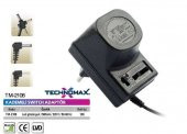 Technomax TM-2108 Adaptör 12v 500ma Kademeli - 1