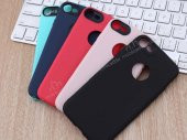 Totu Design iPhone 7 / 8 Kamera Korumalı Lacivert Silikon Kılıf - 7