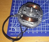 HAM-1000 AC 220v Motor SR-12Q-0034 - Elektrikli Isıtıcı Fan Motoru thumbnail 4