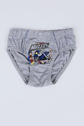 Koza Erkek Çocuk Renkli Baskılı Slip Külot 5 li Karışık Paket - 8