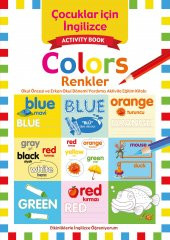 Koloni Çocuk Çocuklar için İngilizce Etkinlik Ve Aktivite Kitabı - Colors Renkler 4+ Yaş - 1