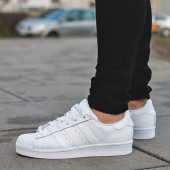 Adidas Superstar Foundation B27136 Beyaz Günlük Spor Ayakkabı - 2