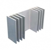 10AS Alüminyum Soğutucu - 78mm x 20mm x 50mm thumbnail 1