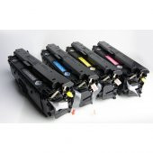 Premium® Hp Color Laserjet Enterprise M553X Uyumlu 4 Renk Muadil Toner Seti - 2