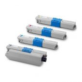 Premium® Oki MC342DNW Uyumlu 4 Renk Muadil Toner Seti - 1