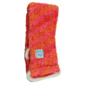 Ankalif İpli Sırt Vücut Yumuşak Banyo Lifi Pembe-Turuncu 56x10Cm - 3