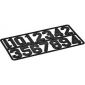 Kovan Numarası - Plastik - 1