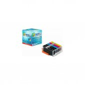 Canon Pixma İP7200 PGI-550XL CLI-551XL Chipli Muadil Kartuş Seti - 1