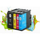 Photo Print HP 932XL Officejej 6600 Uyumlu Yüksek Kapasite 4 Renk Muadil Kartuş Seti - 2