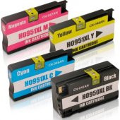 Photo Print HP Officejet Pro 8615 Uyumlu Yüksek Kapasite 4 Renk Muadil Kartuş Seti thumbnail 1