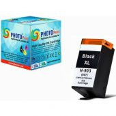 Photo Print Hp Officejet Pro 6960 T6M15AE 903XL Siyah Yüksek Kapasiteli Muadil Kartuş 825 Sayfa - 2