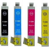 Xplus Epson Stylus SX440W Uyumlu T1291-1292-1293-1294 4 Renk Muadil Kartuş Takım thumbnail 2