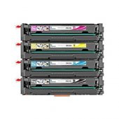 Photo Print Xplus Hp 125A-CB540A-CB541A-CB542A- CB543A Hp Color Laserjet CP1515N 1 Set Toner 2200 Sayfa Renkli - 1